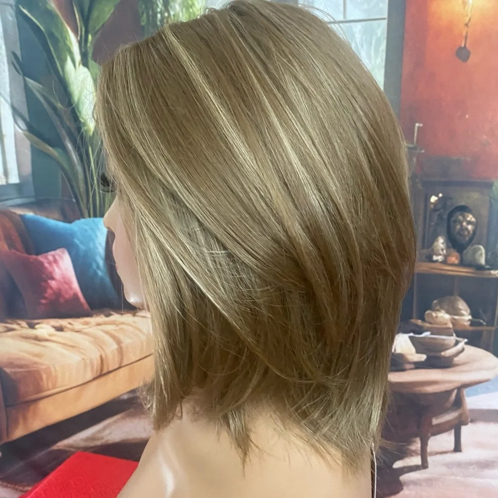 NEW Light Brown Lace Front Wig - with baby hair